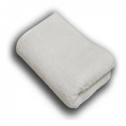 Toalla en tela blanca (metro)